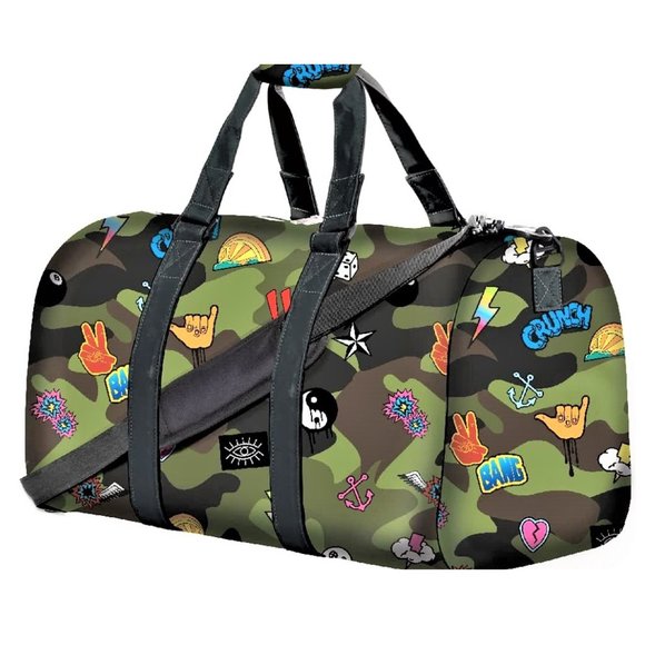 Iscream Bags Iscream Camo Neoprene Travel Carry On Duffle Bag